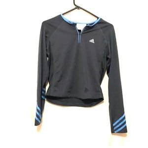 Adidas athletic wear zip up